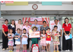 TRUNG TÂM NGOẠI NGỮ PHƯƠNG NAM ĐỒNG HÀNH CÙNG TRƯỜNG MẦM NON SEN HỒNG TRONG CUỘC THI RUNG CHUÔNG VÀNG