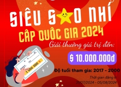 PHÁT ĐỘNG CUỘC THI TIẾNG ANH “SIÊU SAO NHÍ 2024”