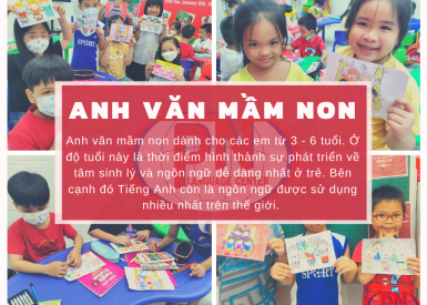  ANH VĂN MẦM NON