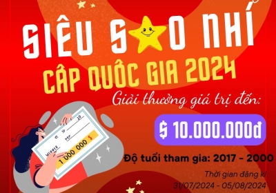 PHÁT ĐỘNG CUỘC THI TIẾNG ANH “SIÊU SAO NHÍ 2024”