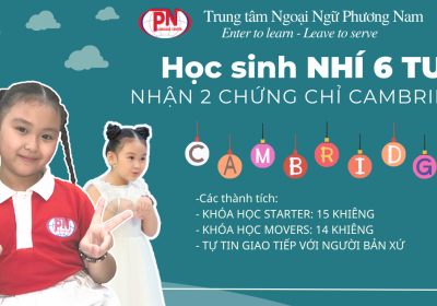 HỌC VIÊN NHỎ TUỔI NHẤT TẠI NGOẠI NGỮ PHƯƠNG NAM VÀ NHỮNG THÀNH TÍCH VƯỢT TRỘI